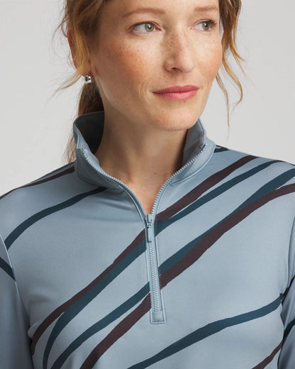 Chico's Zenergy® UPF Morocco Zip-Front Pullover