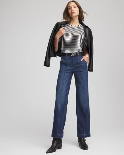 Chico's Touch of Cool™ Elbow-Sleeve Tee