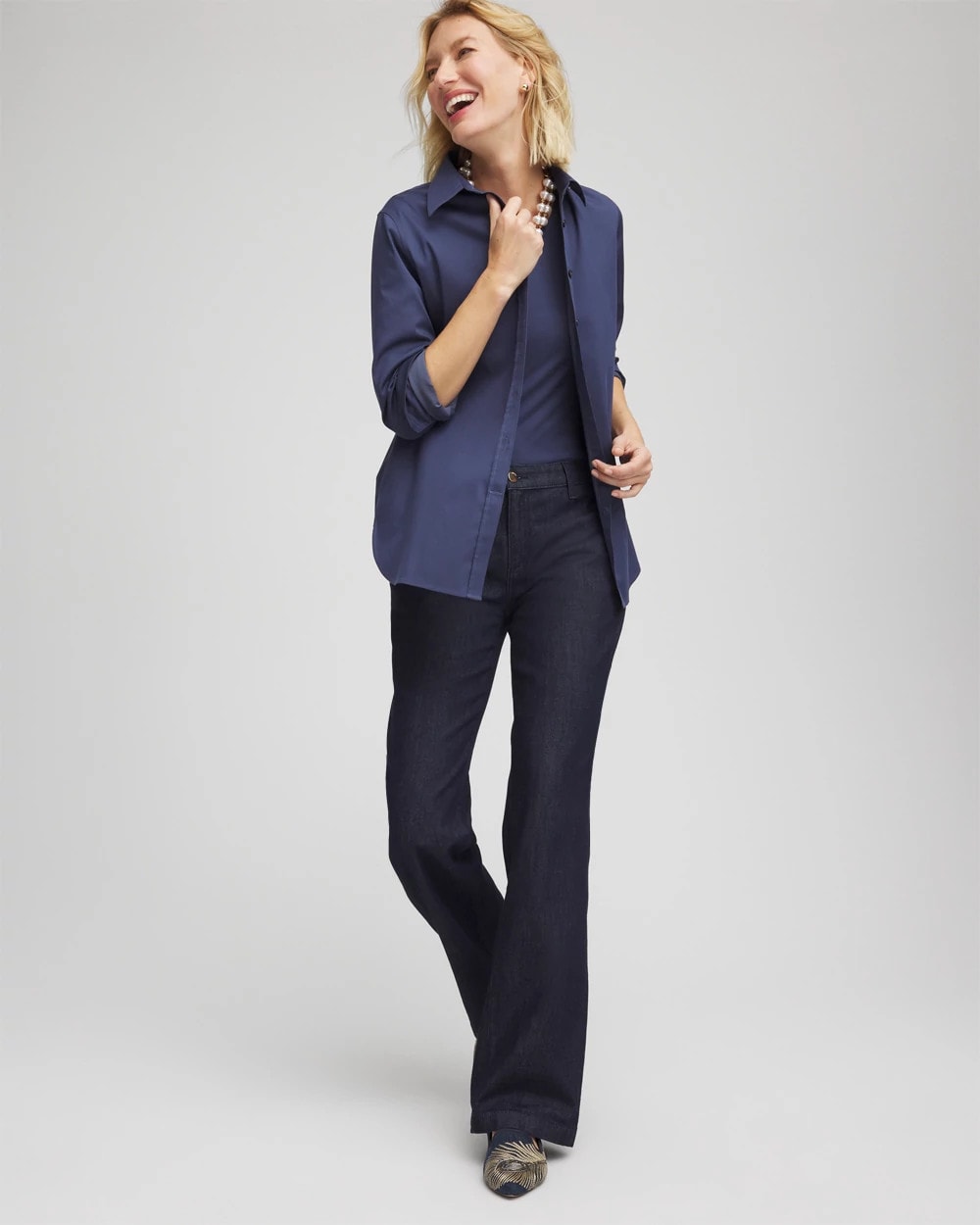 Chico's No Iron™ Stretch Shirt