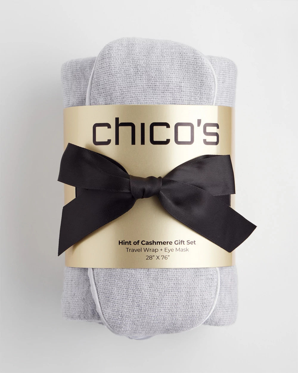 Chico's Wrap & Eye Mask Travel Set