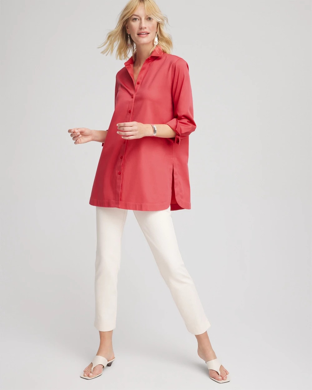 Chico's No Iron™ Classic Button Down Tunic