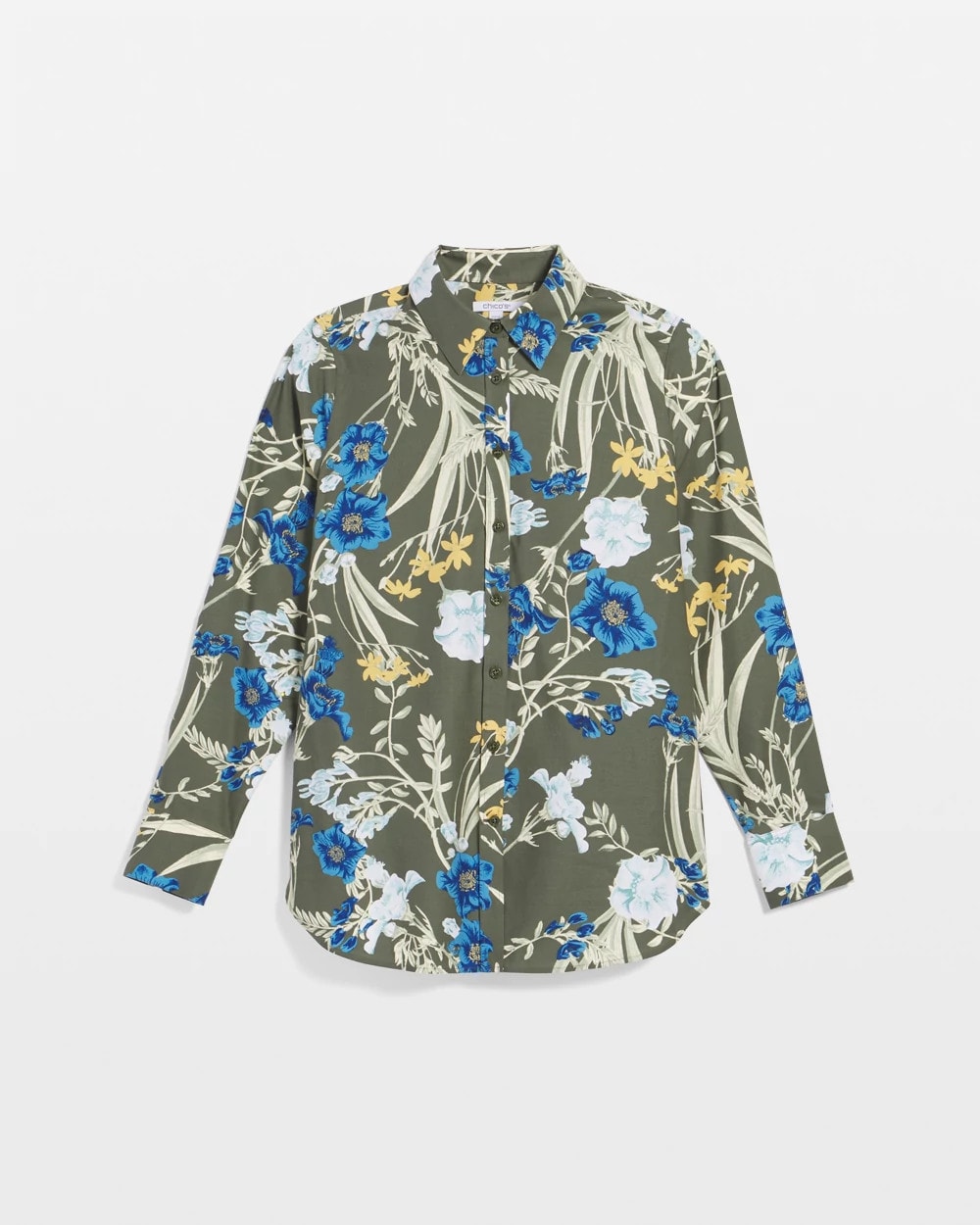 Chico's No Iron™ Printed Sateen Shirt