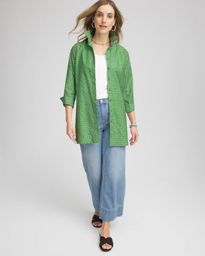 Chico's No Iron™ Geo-Print Tunic