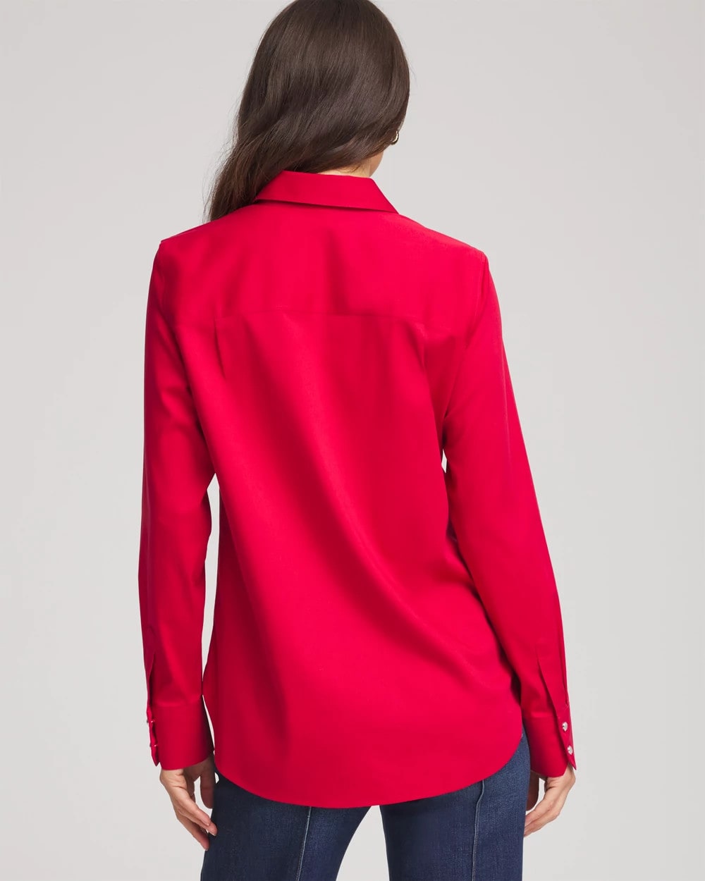 Chico's No Iron™ Rhinestone Button Shirt