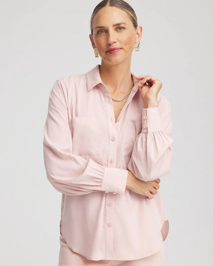 Chico's Classic-Fit Collared Shirt