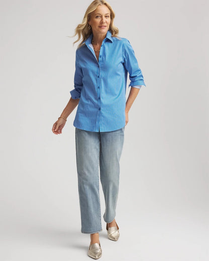 Chico's No Iron™ Classic Striped Shirt
