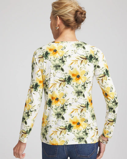 Chico's Garden Touch of Cool™ Layering Tee