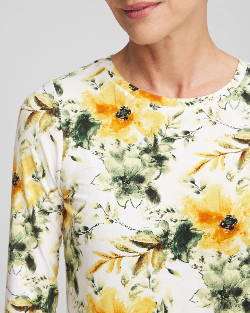 Chico's Garden Touch of Cool™ Layering Tee