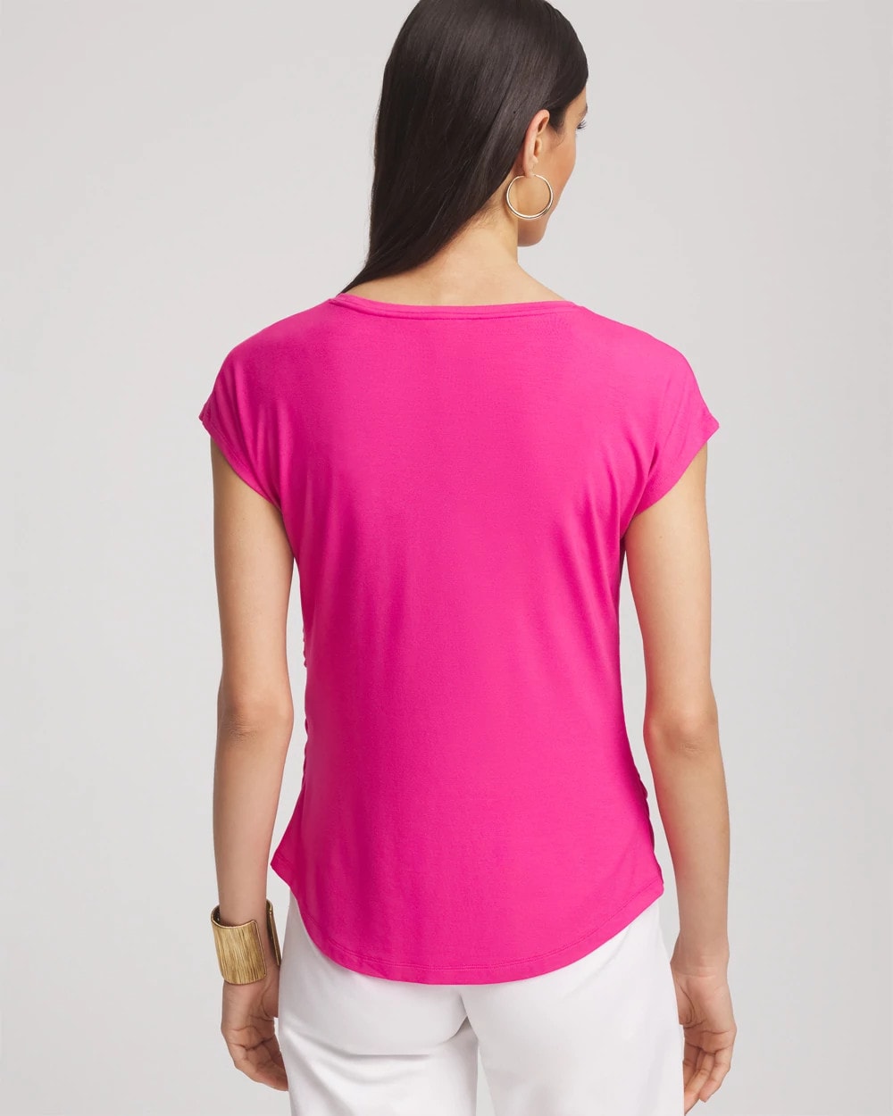 Chico's Cap Sleeve Dolman Tee