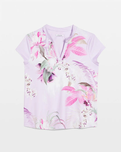 Chico's Zenergy® UPF Floral Polo