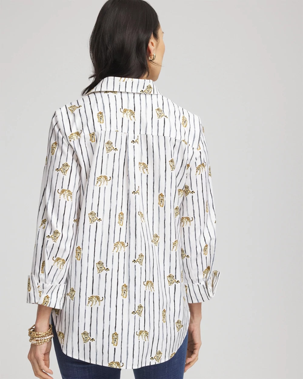 Chico's No Iron™ Leopard Graphic Shirt