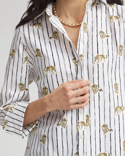 Chico's No Iron™ Leopard Graphic Shirt