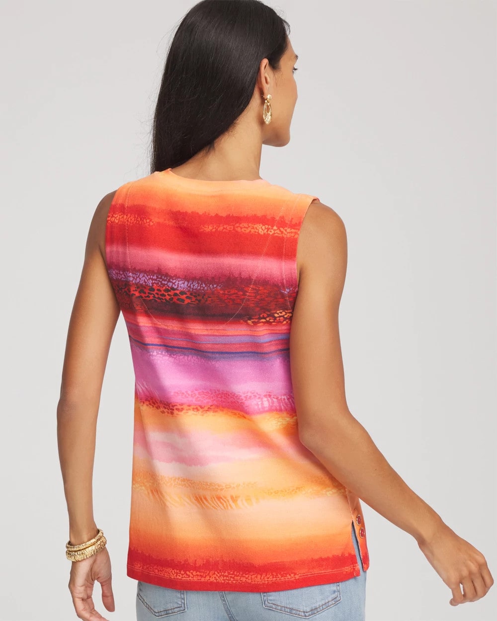 Chico's Rio Sunset Sleeveless Tank