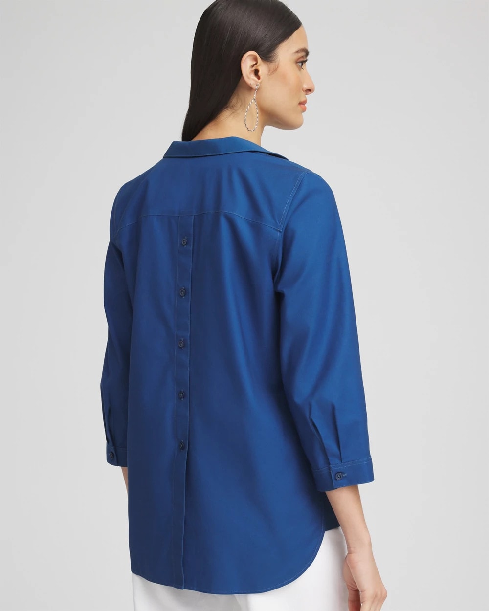 Chico's No Iron™ Paisley Buttonback Tunic