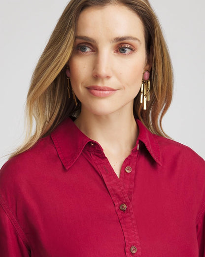Chico's Tencel™ Classic Fit Shirt