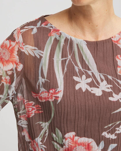 Chico's Textured Banded-Hem Top