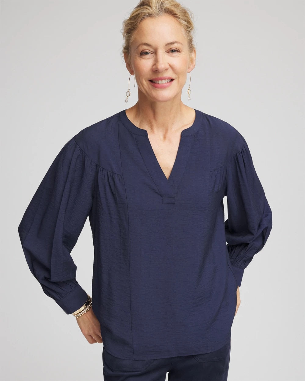 Chico's Woven Relaxed-Fit Shirt