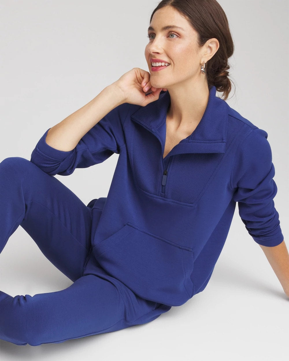 Chico's Zenergy® Ribbed Sweatshirt
