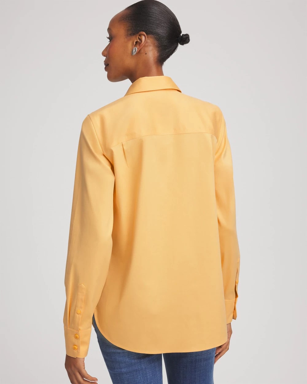 Chico's No Iron™ Stretch-Sateen Shirt