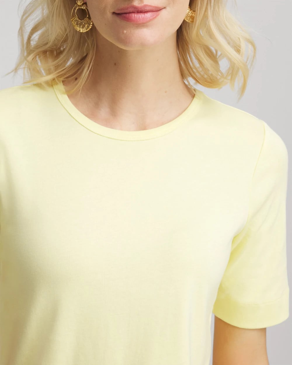 Chico's Classic Fit Pima Cotton Tee