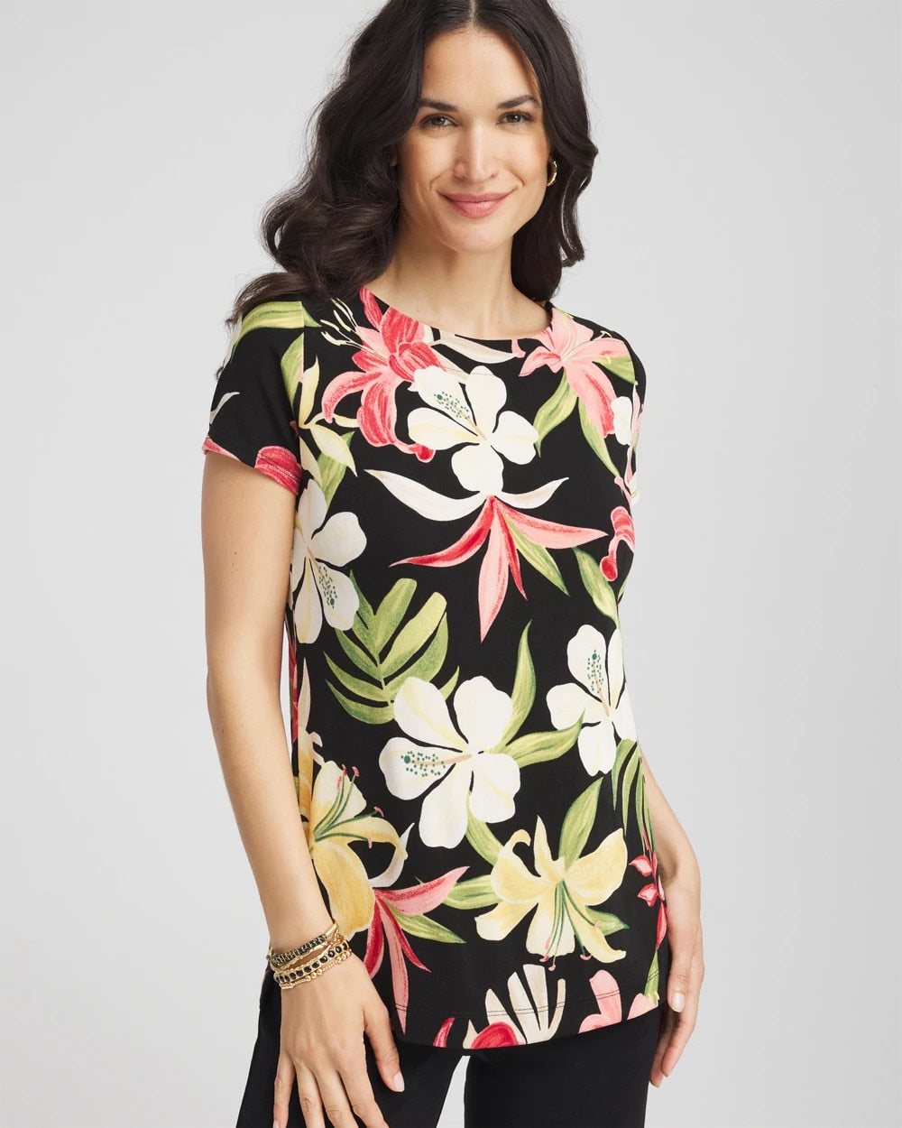 Chico's Travelers™ Tropical-Lily Tunic
