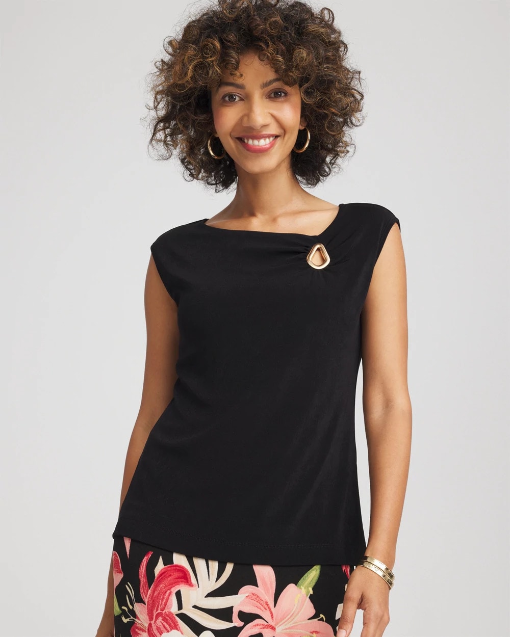 Chico's Travelers™ Asymmetrical Top