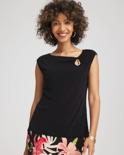 Chico's Travelers™ Asymmetrical Top