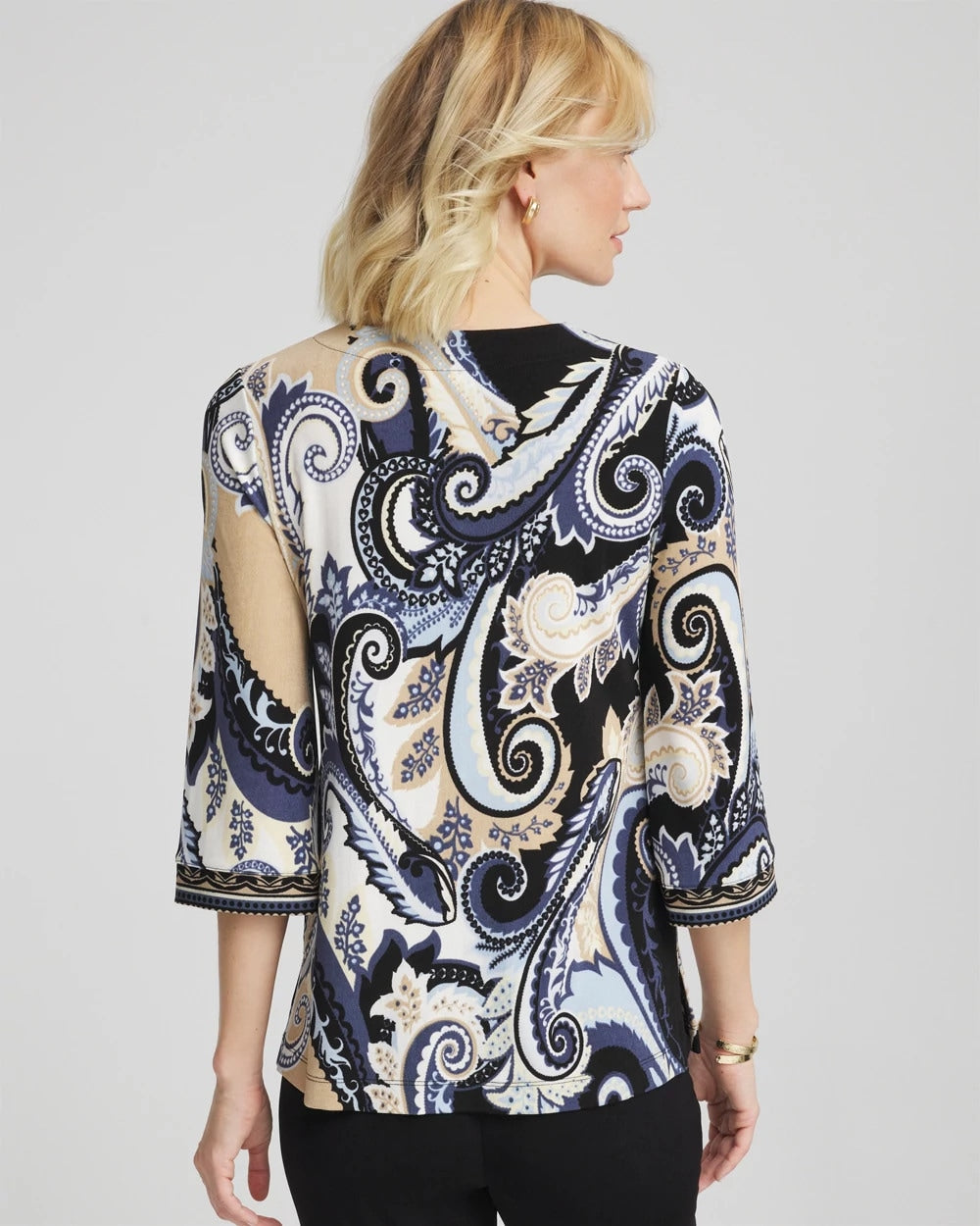 Chico's Travelers™ Paisley V-Neck Tunic