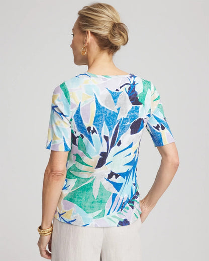 Chico's Pima Short Sleeve Everyday Tee