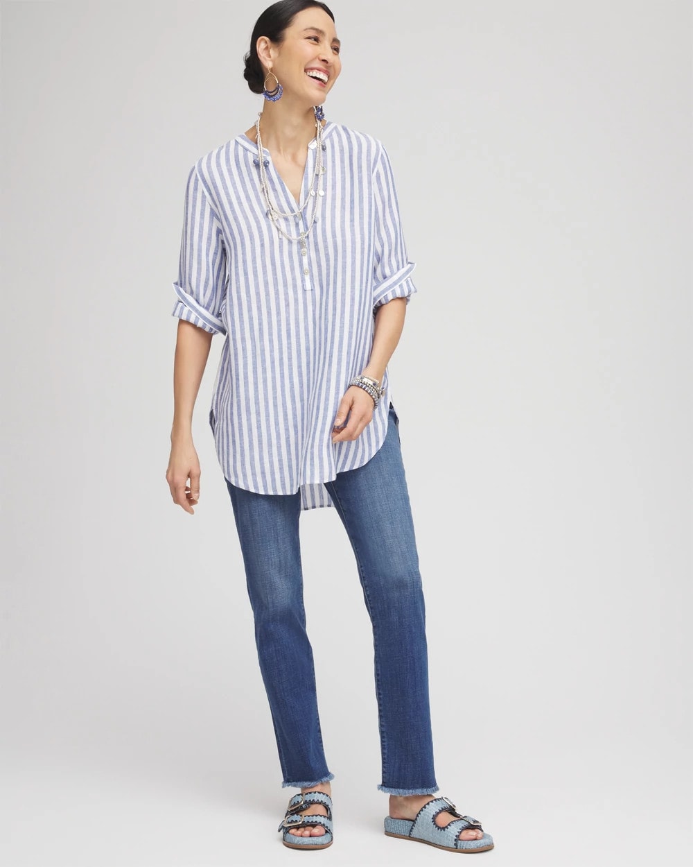 Chico's No Iron™ Linen Tunic