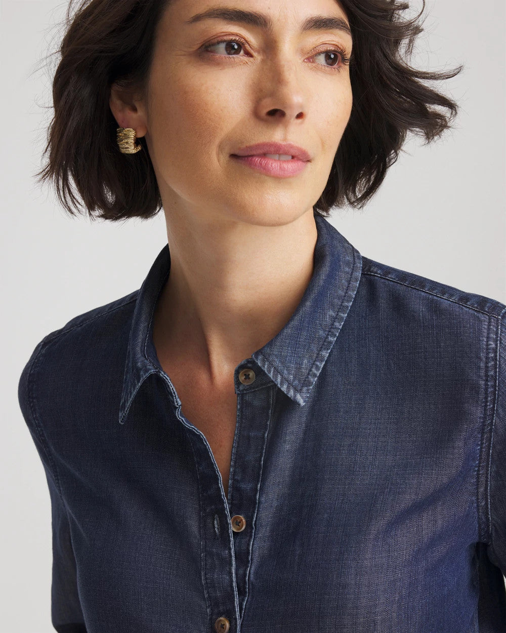Chico's Tencel™ Classic-Fit Denim Tunic