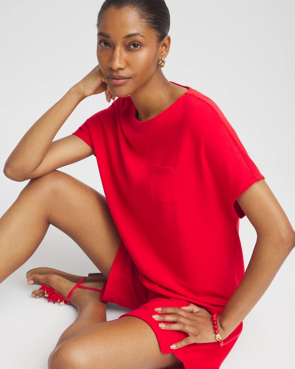Chico's Zenergy® French Terry Pocket Shirt