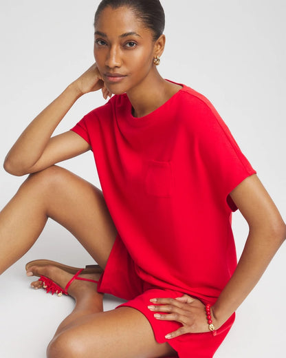 Chico's Zenergy® French Terry Pocket Shirt