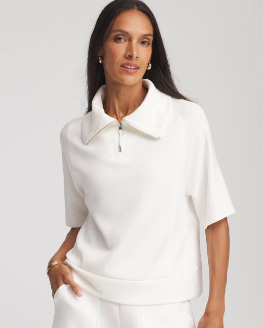 Chico's Zenergy® Soft Half-Zip Top