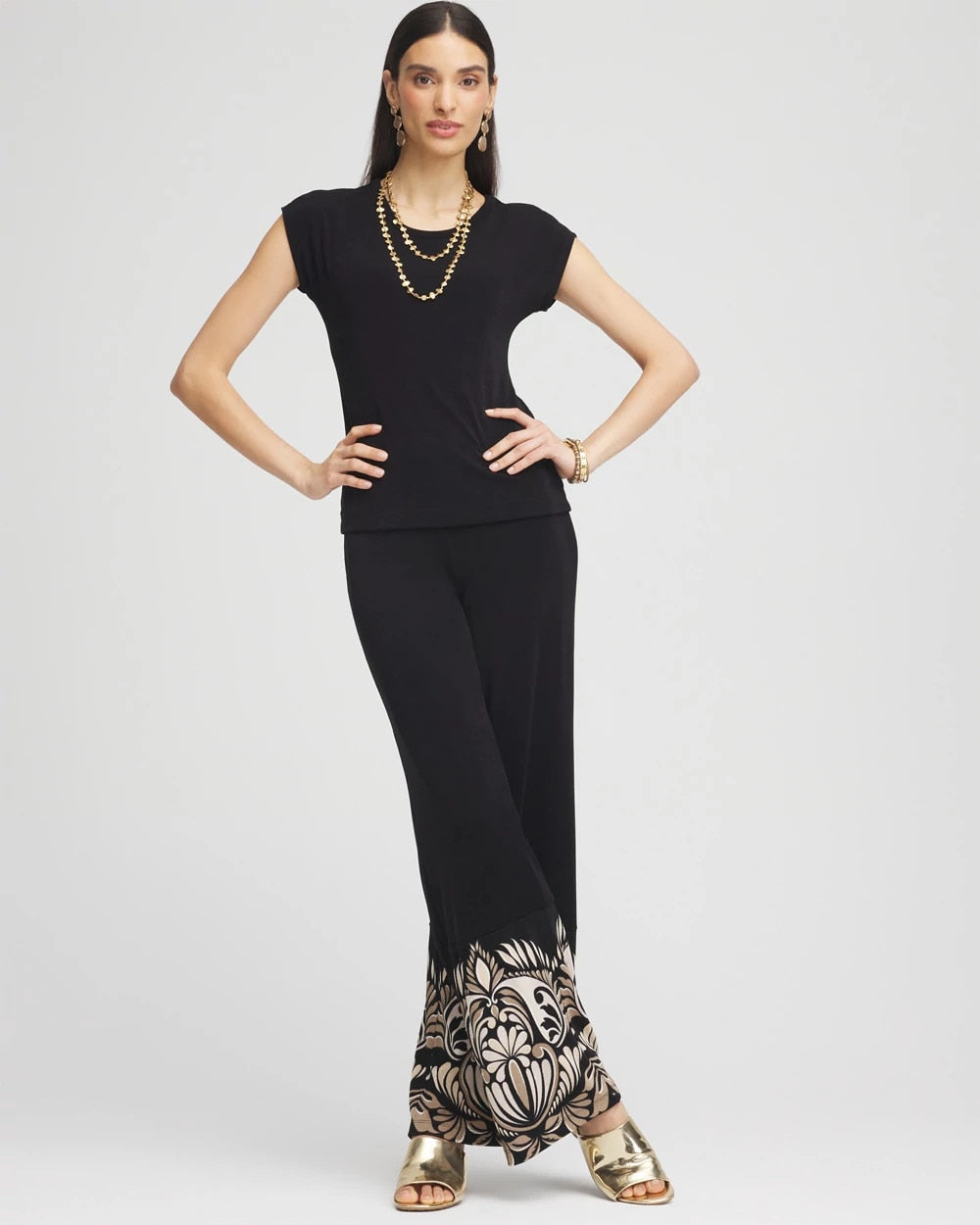 Chico's Travelers™ Cap-Sleeve Top