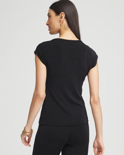 Chico's Travelers™ Cap-Sleeve Top