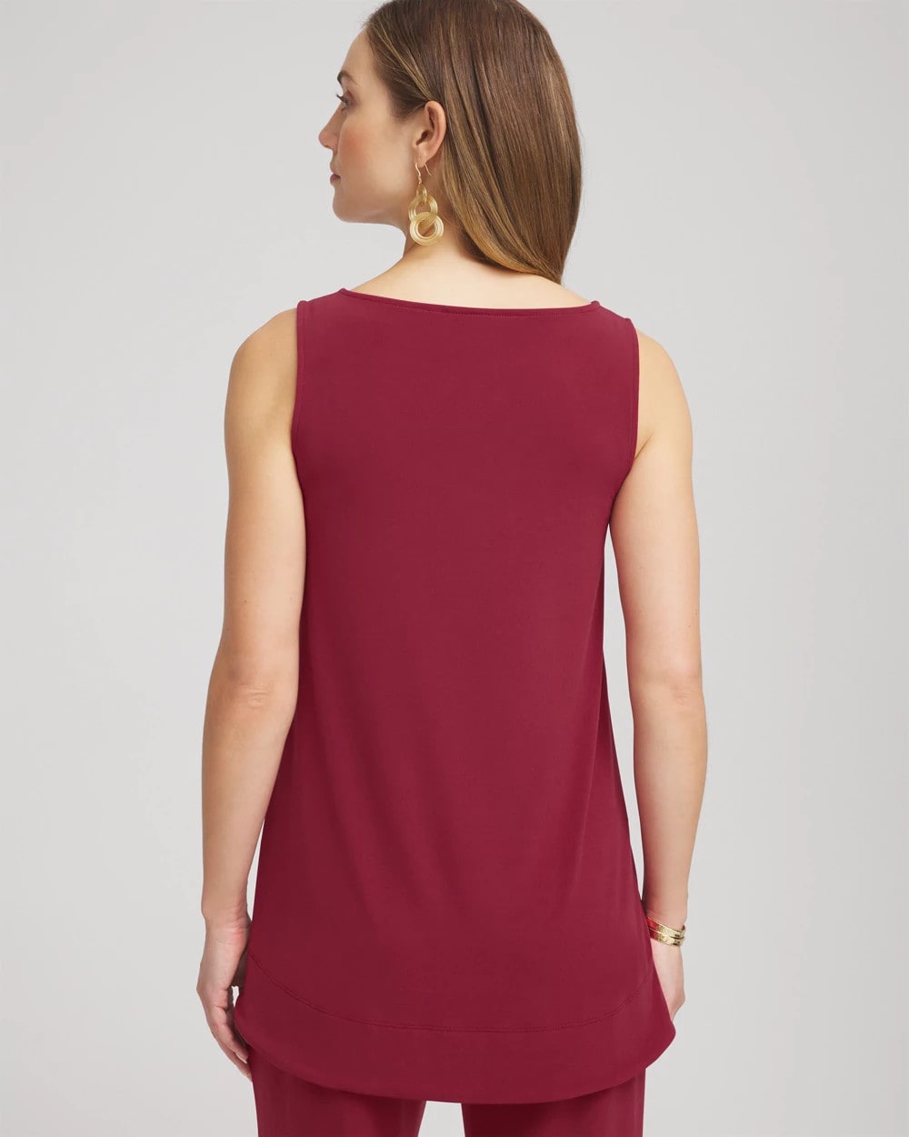 Chico's Travelers™ Knit High-Low Hem Top
