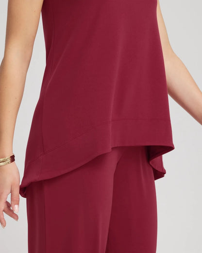 Chico's Travelers™ Knit High-Low Hem Top