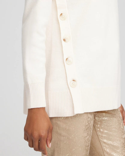 Chico's Button Tunic Sweater
