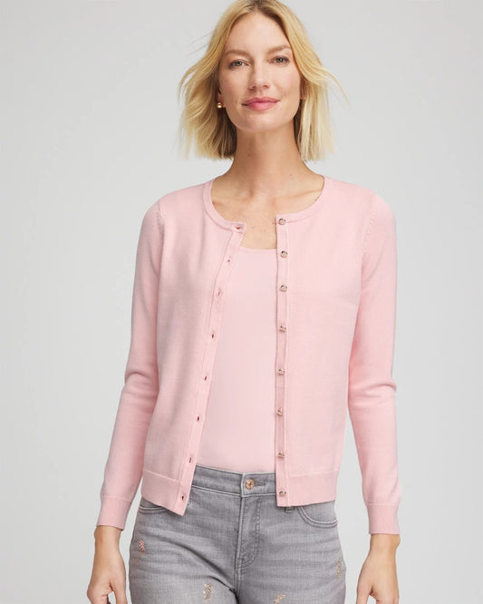 Chico's Crewneck Cardigan