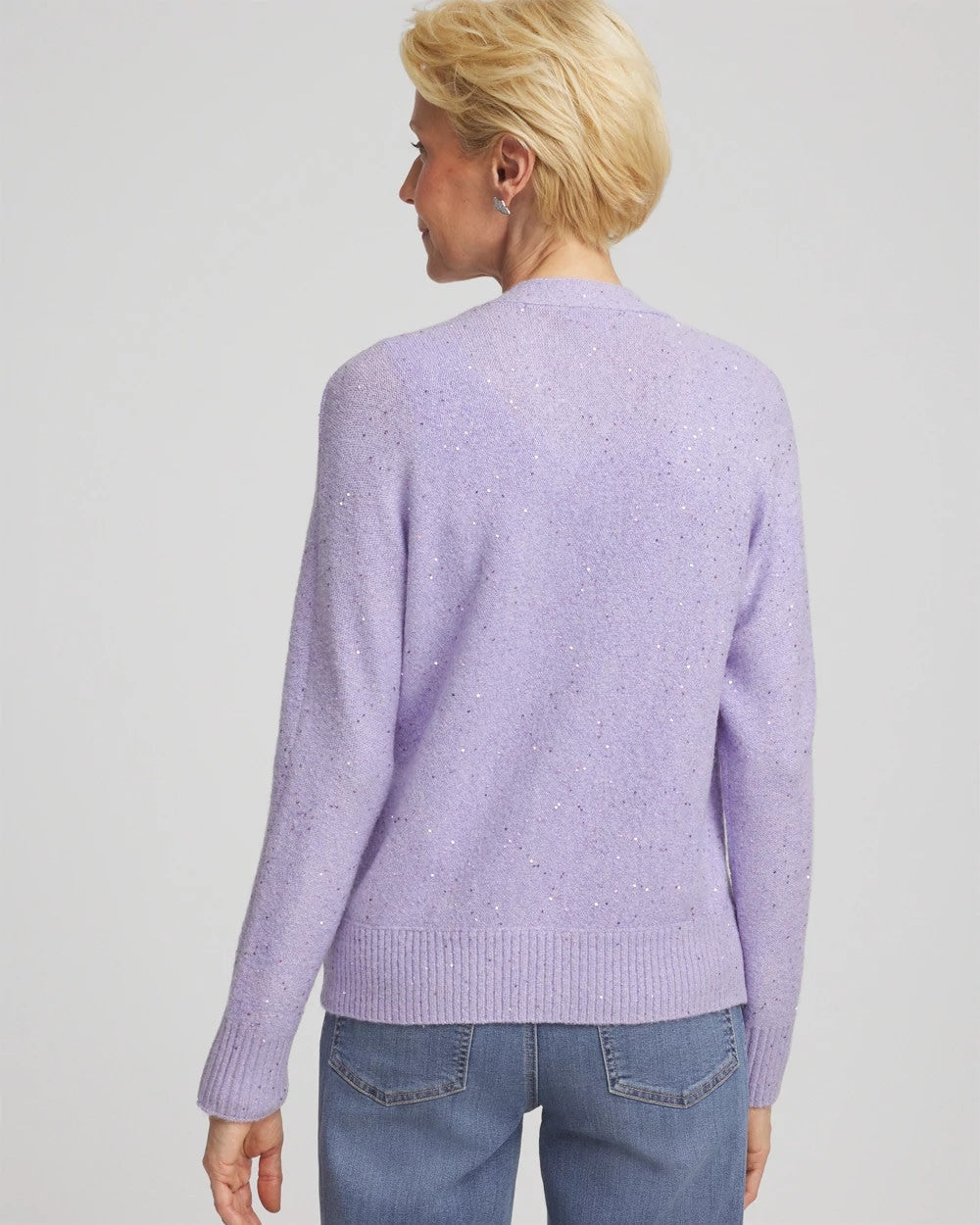 Chico's Shine Boyfriend Cardigan