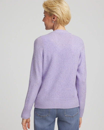 Chico's Shine Boyfriend Cardigan