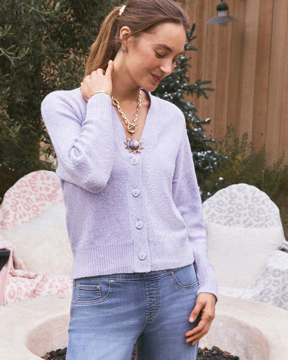 Chico's Shine Boyfriend Cardigan