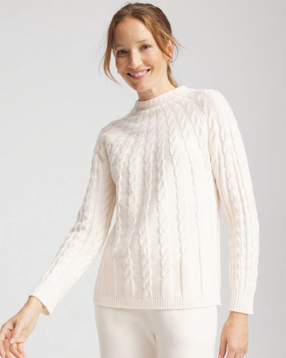 Chico's Zenergy® Luxe Cable Sweater
