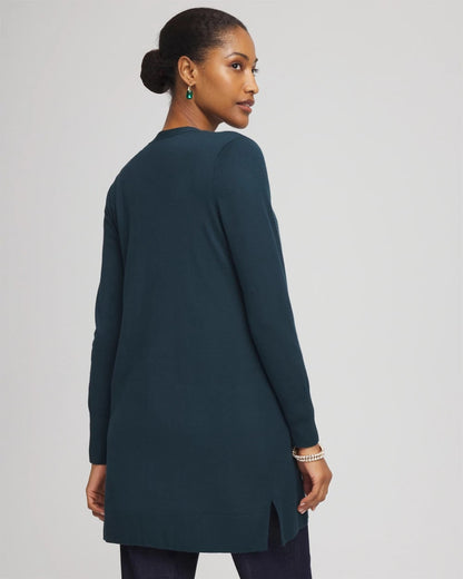 Chico's Ella Pocketed Cardigan Sweater