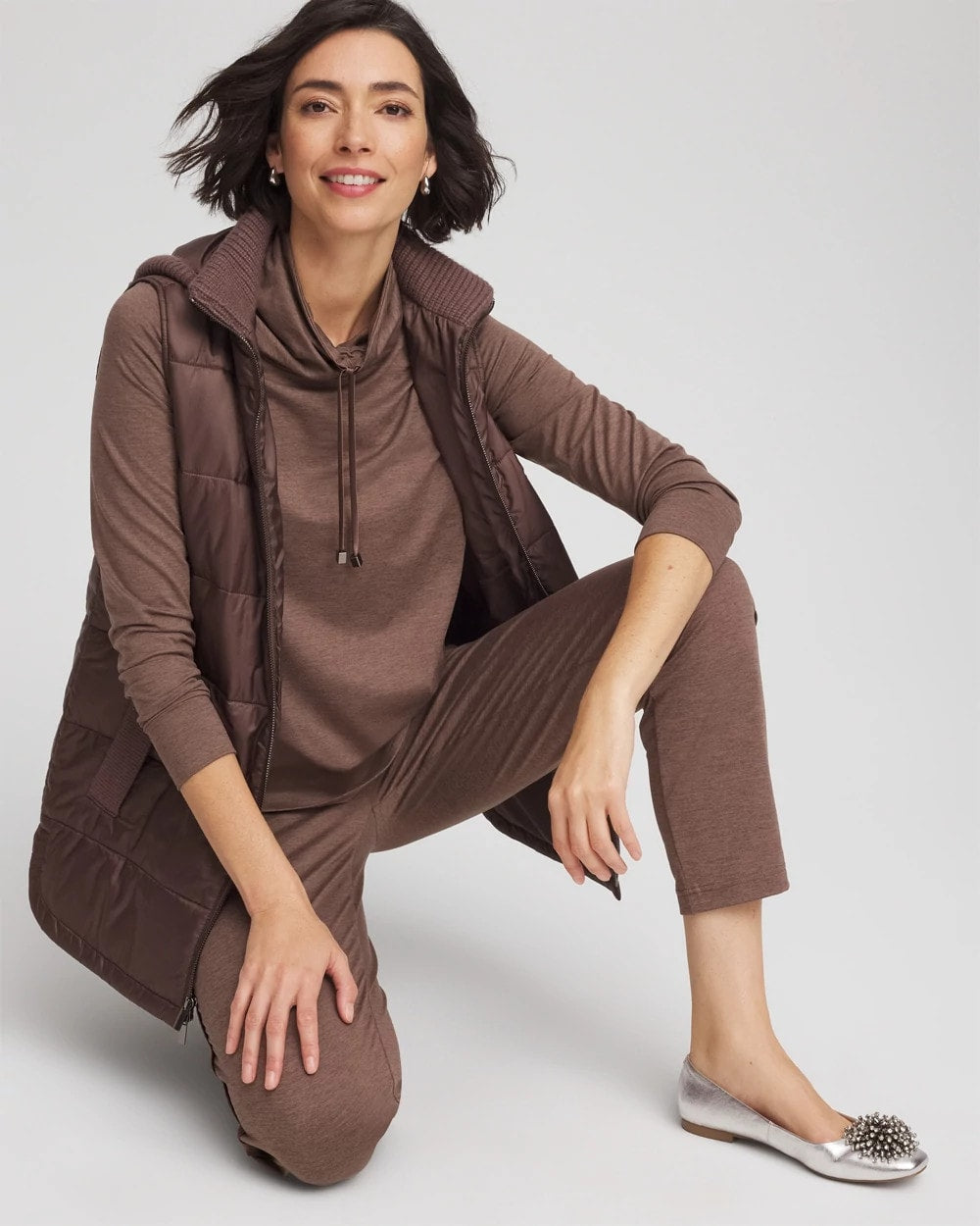 Chico's Zenergy® Cloud Cowlneck Top