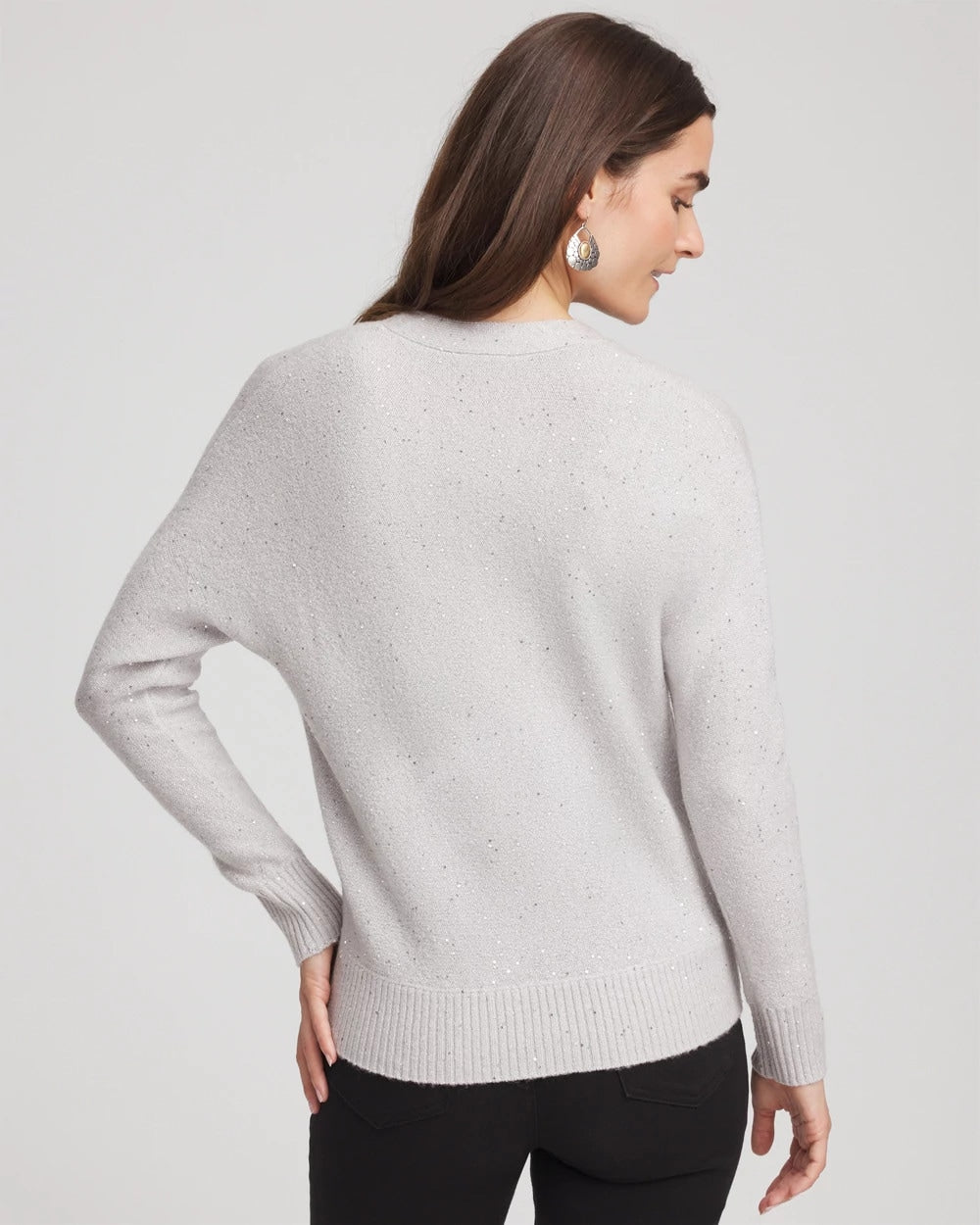 Chico's Shine Boyfriend Cardigan