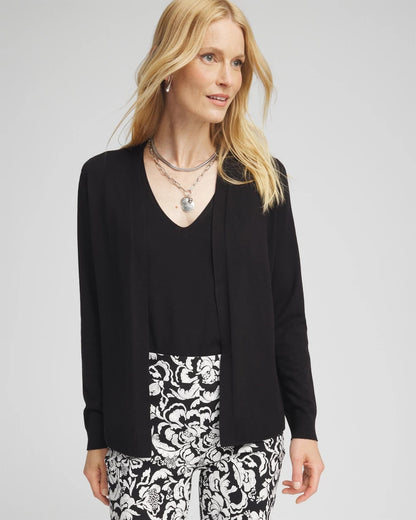 Chico's Ella Long-Sleeve Cardigan