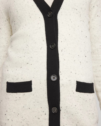 Chico's Tipped Lady Jacket Cardigan