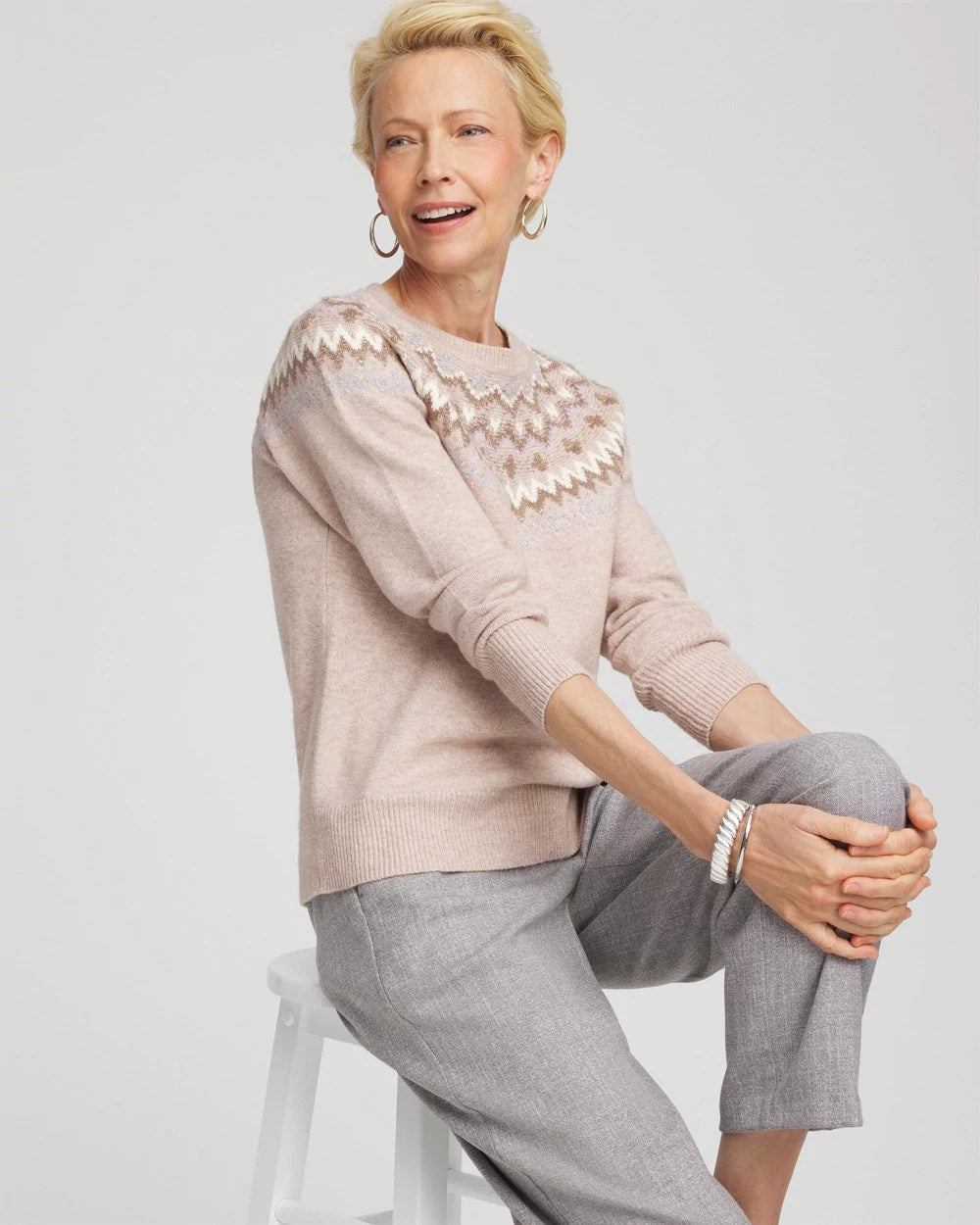Chico's Fair Isle Sweater